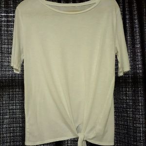 White 90's tee